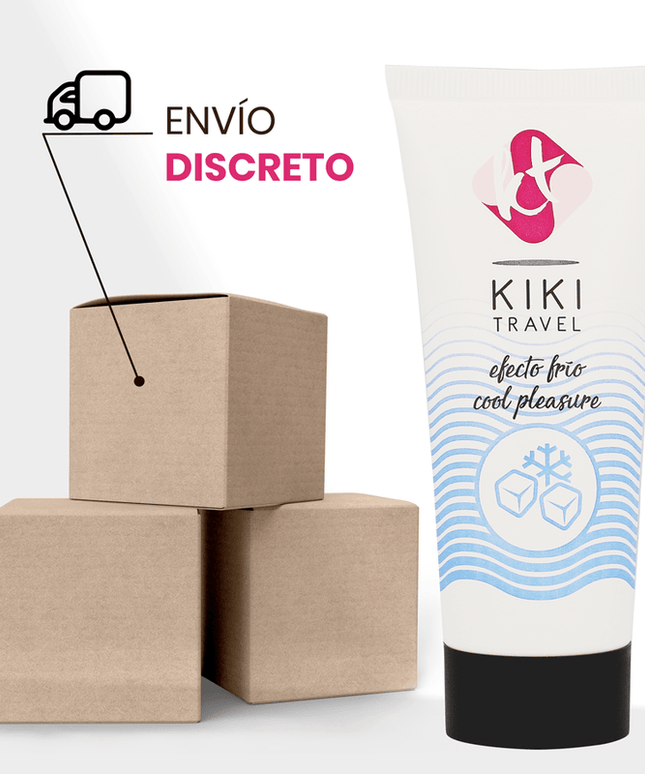 KIKÍ TRAVEL - LUBRIFICANTE EFFETTO RAFFREDDANTE 50 ML - Only Vibes