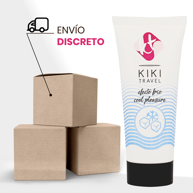 KIKÍ TRAVEL - LUBRIFICANTE EFFETTO RAFFREDDANTE 50 ML - Only Vibes