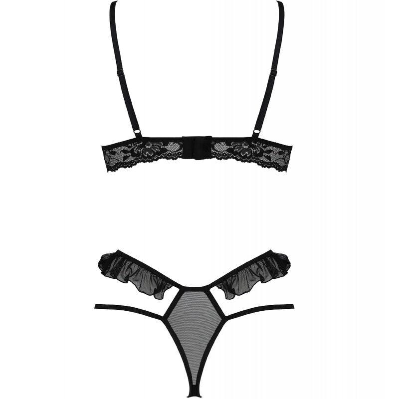 passion set dolly due pezzi nero s m