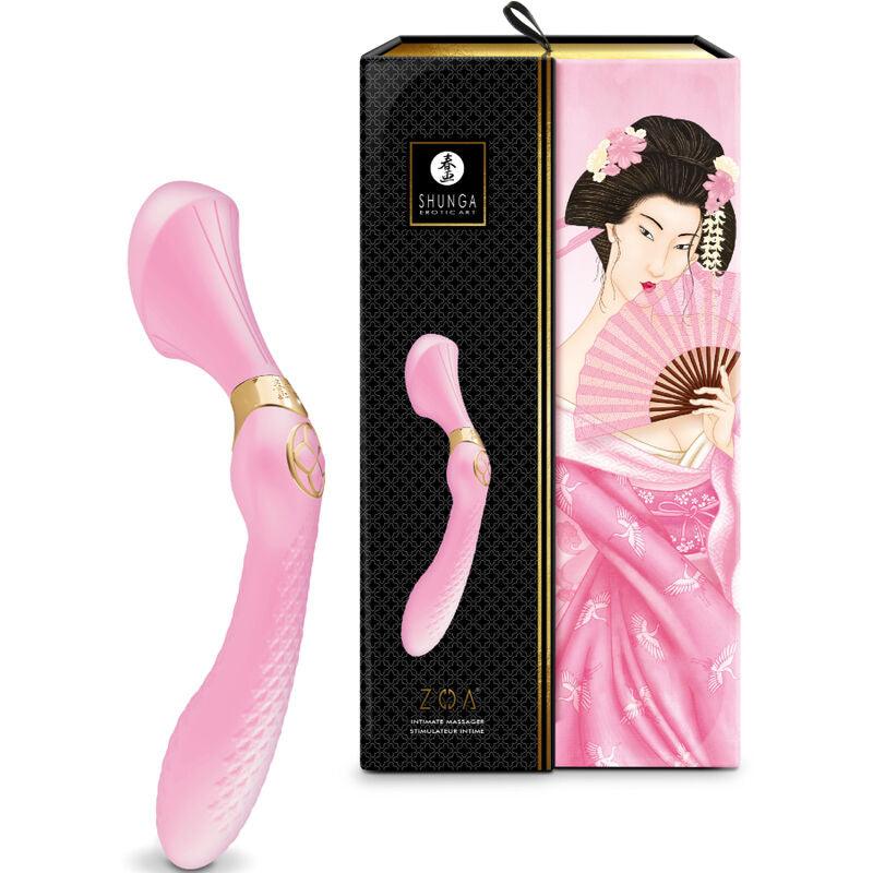 shunga massaggiatore intimo zoa rosa