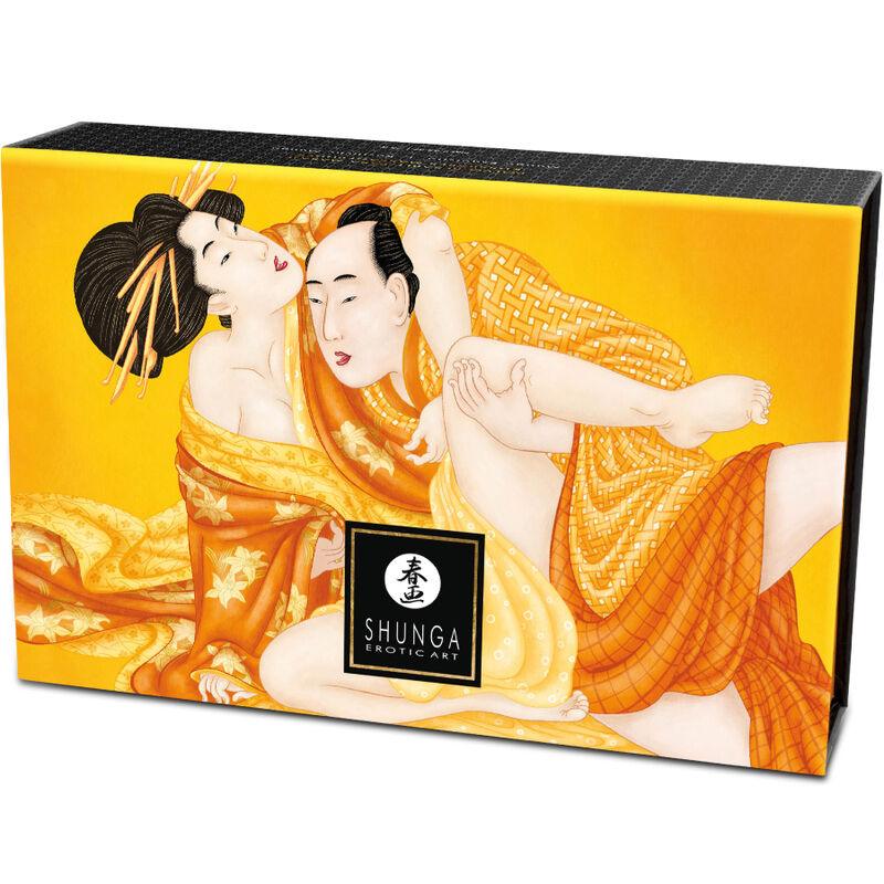 shunga kit polvere da massaggio alimentare mango