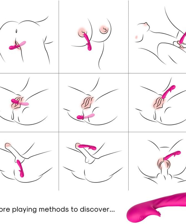 ARMONY - VIBRATORE ROMANCE CON STIMOLATORE FUCSIA