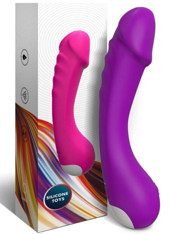 ARMONY - DILDO VIBRATORE G-SPOT IN SILICONE VIOLA