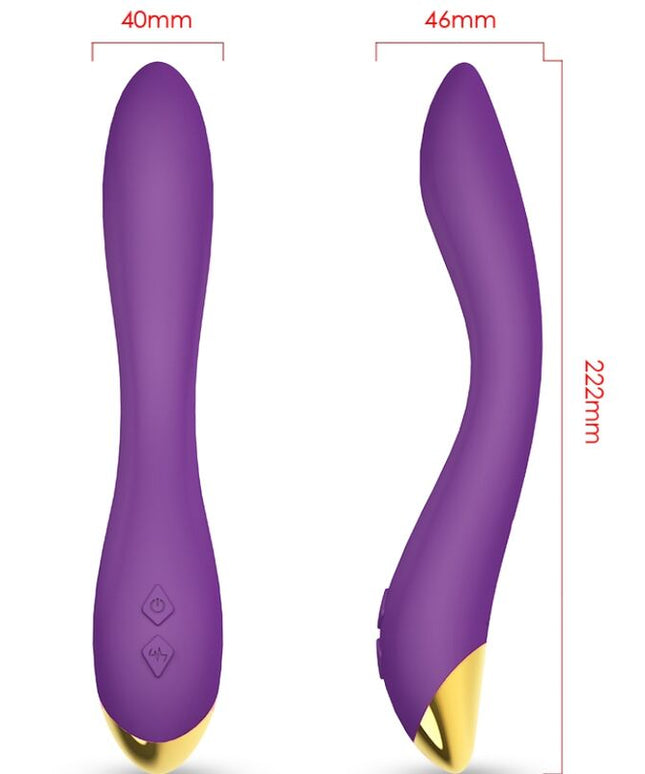 ARMONY - VIBRATORE FLAMINGO MULTIPOSIZIONE VIOLA