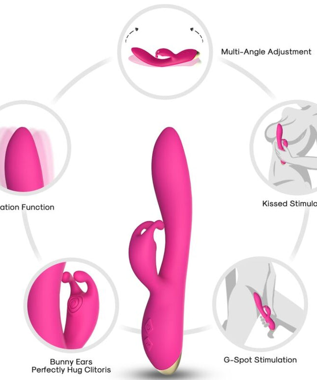 ARMONY - BONNIE VIBRATORE CONIGLIO FUCSIA