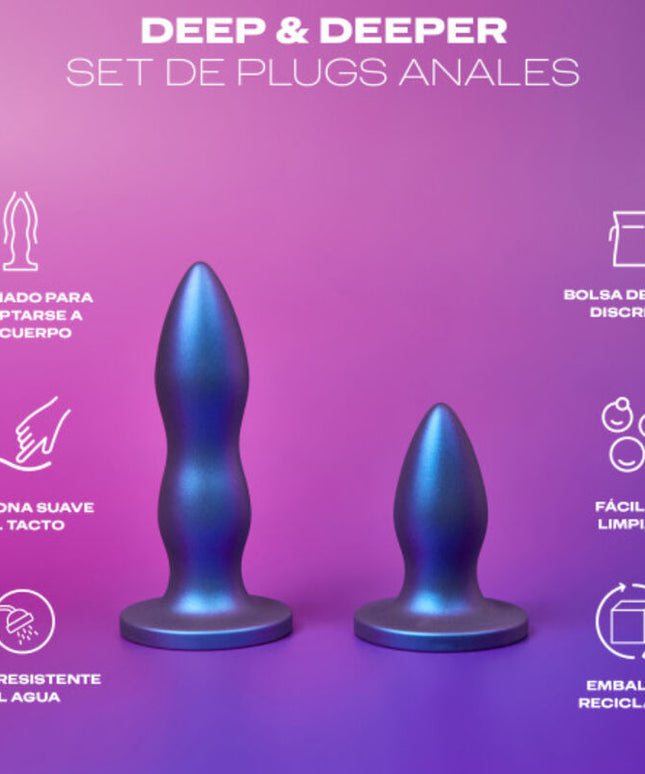 DUREX - TOY SET PLUG ANAL DEEP & DEEPER
