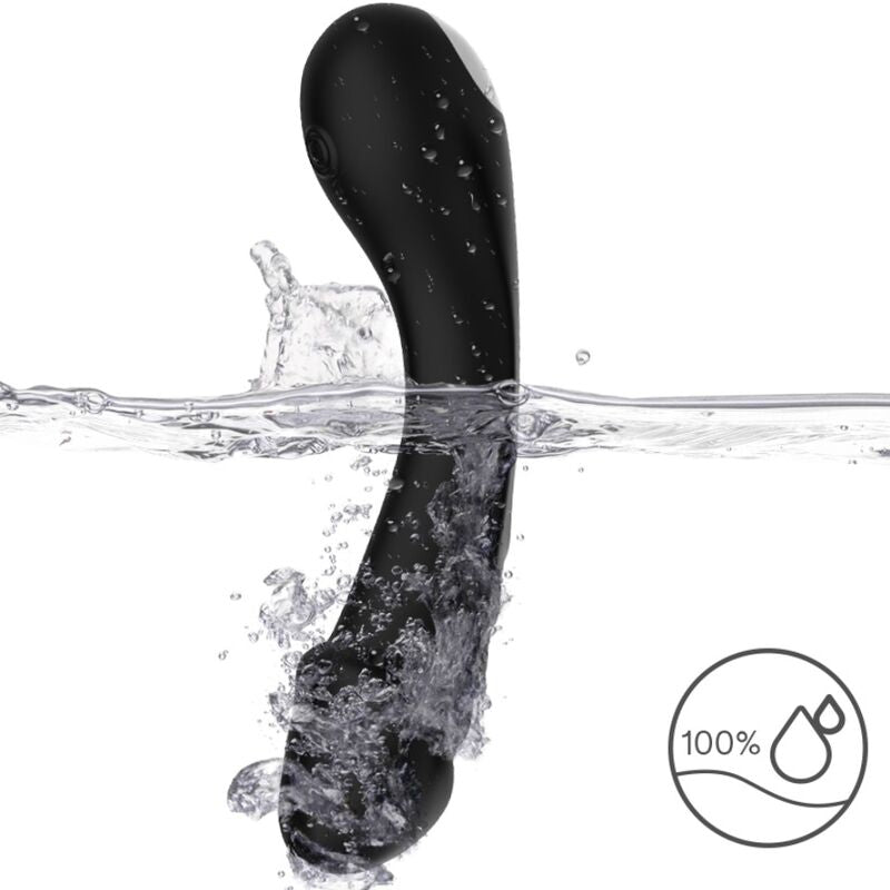 ARMONY - DILDO VIBRATORE G-SPOT IN SILICONE NERO