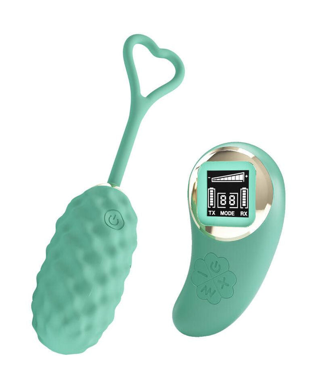 pretty love uovo vibrante con telecomando verde vivian
