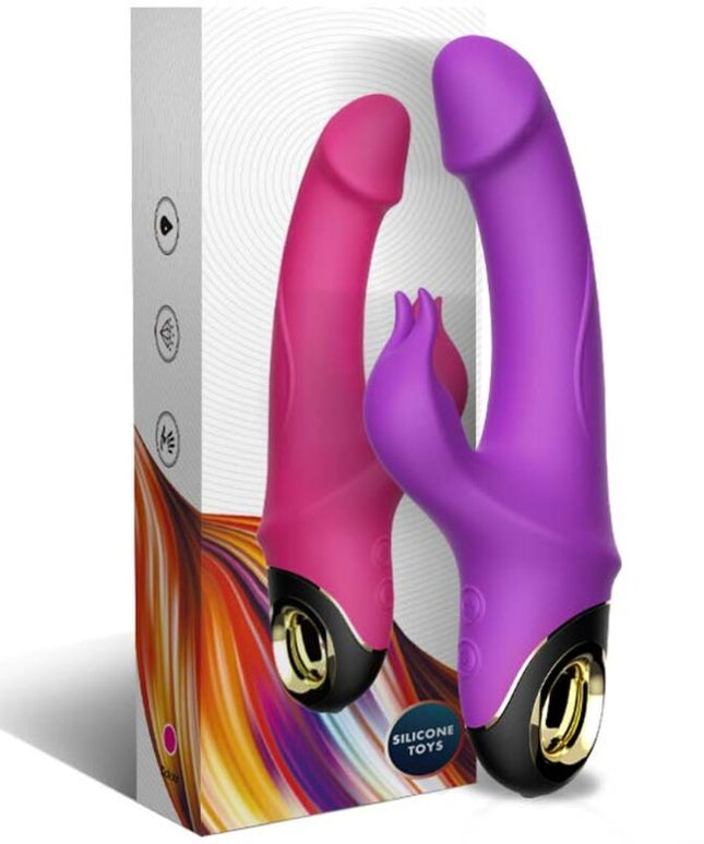 ARMONY - VIBRATORE DILDO METEROR RABBIT ROTATOR VIOLA