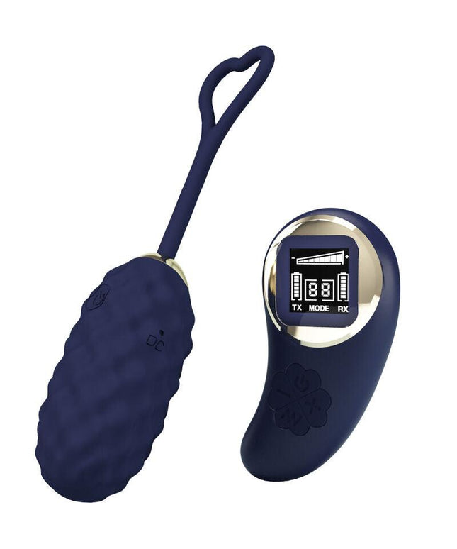 pretty love uovo vibrante con telecomando blu vivian