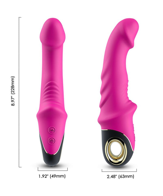 ARMONY - JOYBLADE DILDO VIBRATORE ROTATORE FUCSIA