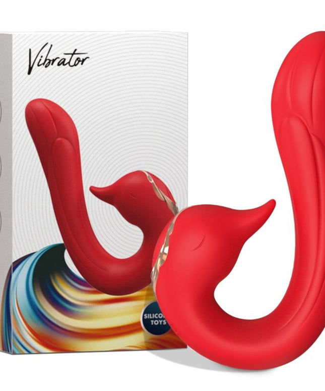 ARMONY - VIBRATORE DELFIN MULTIPOSIZIONE ED EFFETTO CALORE ROSSO