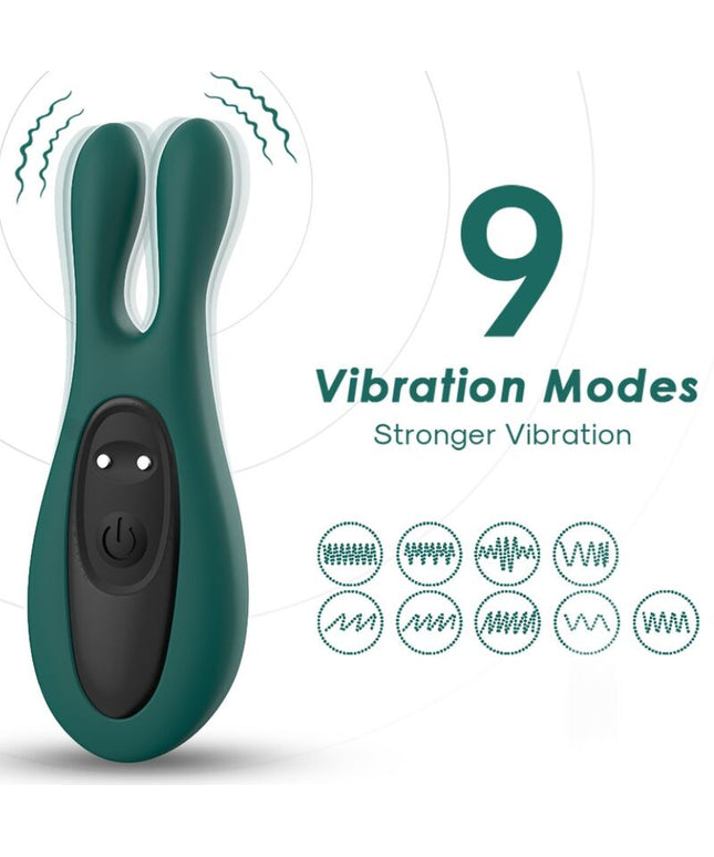 ARMONY - STIMOLATORE E VIBRATORE CONIGLIO VERDE