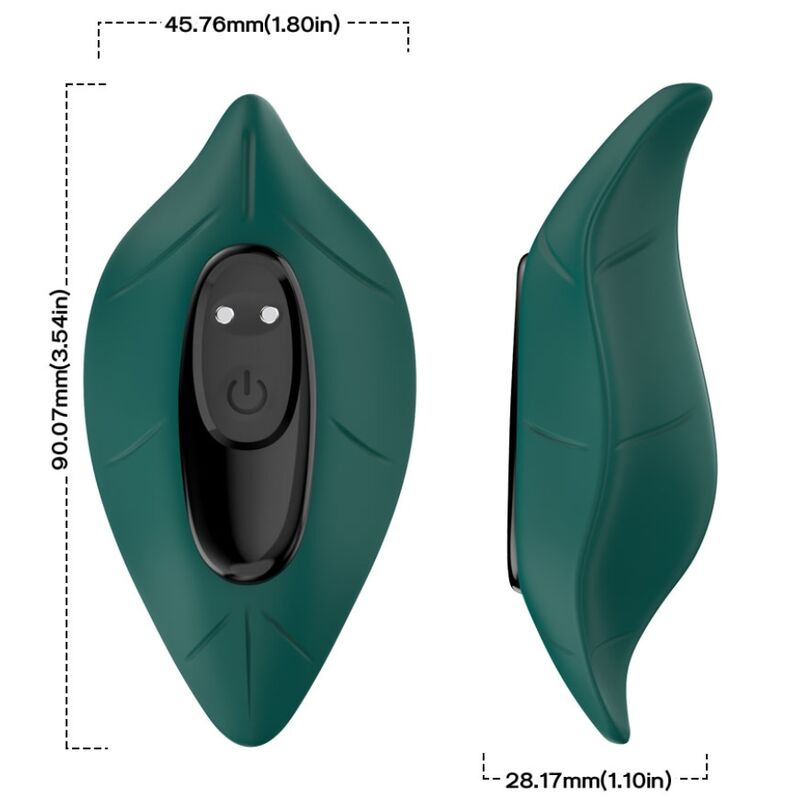 ARMONY - TELECOMANDO STIMOLATORE E VIBRATORE VERDE