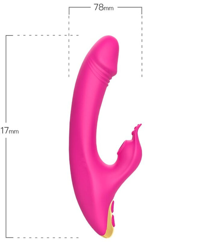 ARMONY - AMANTE CHE LECCA IL CLITORITE VIBRANTE E IL PUNTO G FUCSIA