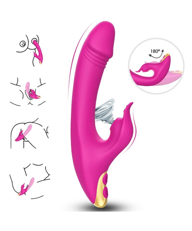 ARMONY - AMANTE CHE LECCA IL CLITORITE VIBRANTE E IL PUNTO G FUCSIA