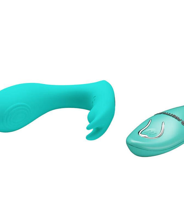 pretty love telecomando idabelle vibrazione e pulsazione blu