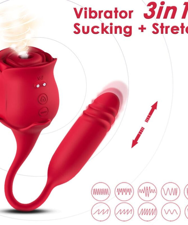 ARMONY - ROSEKNIGTH CHE LECCA IL CLITORITE VIBRANTE E IL VIBRATORE ROSSO