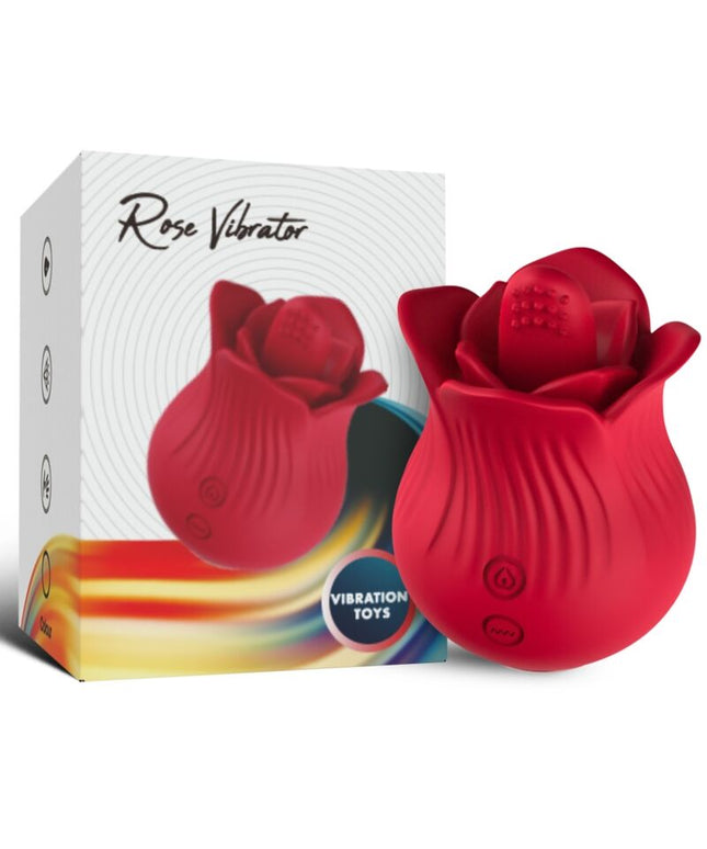 ARMONY - VIBRATORE E STIMOLATORE ROSA ROSSO