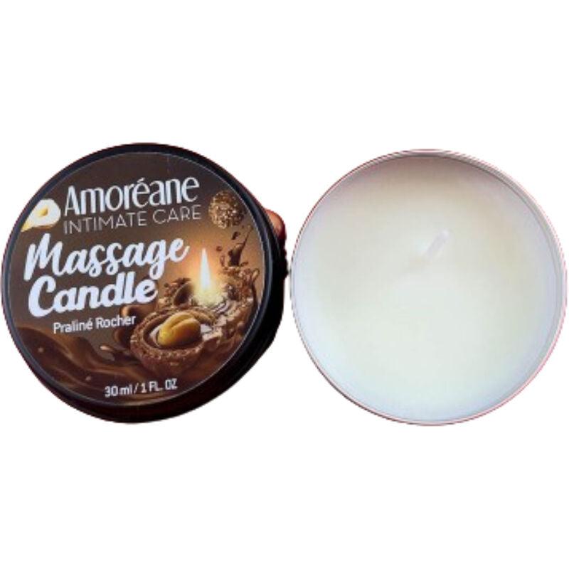 amoreane candela da massaggio rocher praline 30 ml