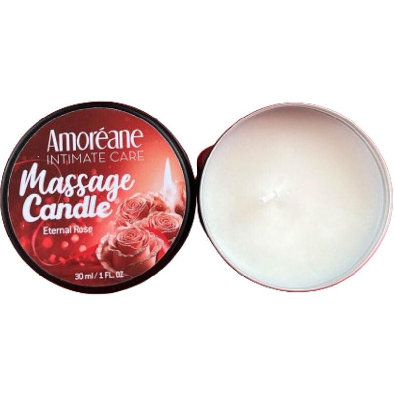 amoreane candela da massaggio rosa eterna 30 ml