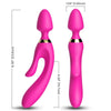 ARMONY - MASSAGGIATORE E VIBRATORE RABBIT FUCSIA