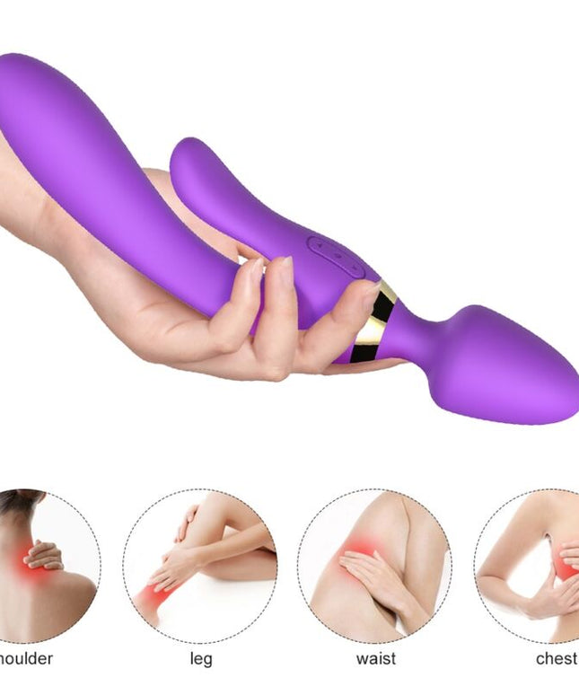 ARMONY - MASSAGGIATORE E VIBRATORE RABBIT VIOLA