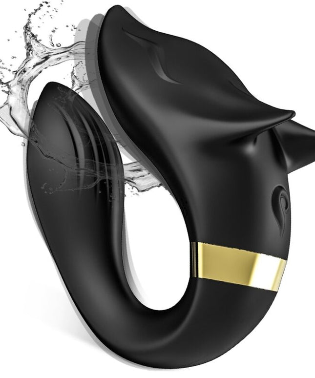 ARMONY - VIBRATORE FOX PER COPPIA TELECOMANDO NERO