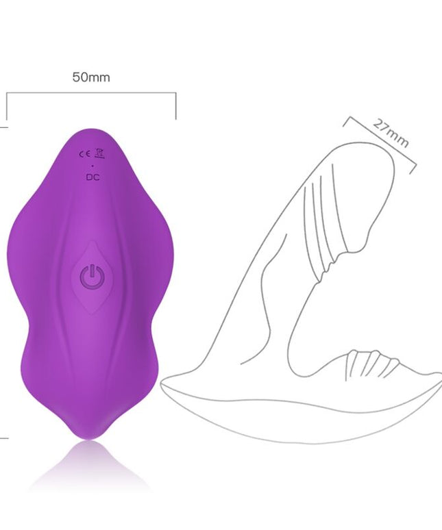 ARMONY - VIBRATORE FISCHIETTO INTRODUCIBILE TELECOMANDO VIOLA