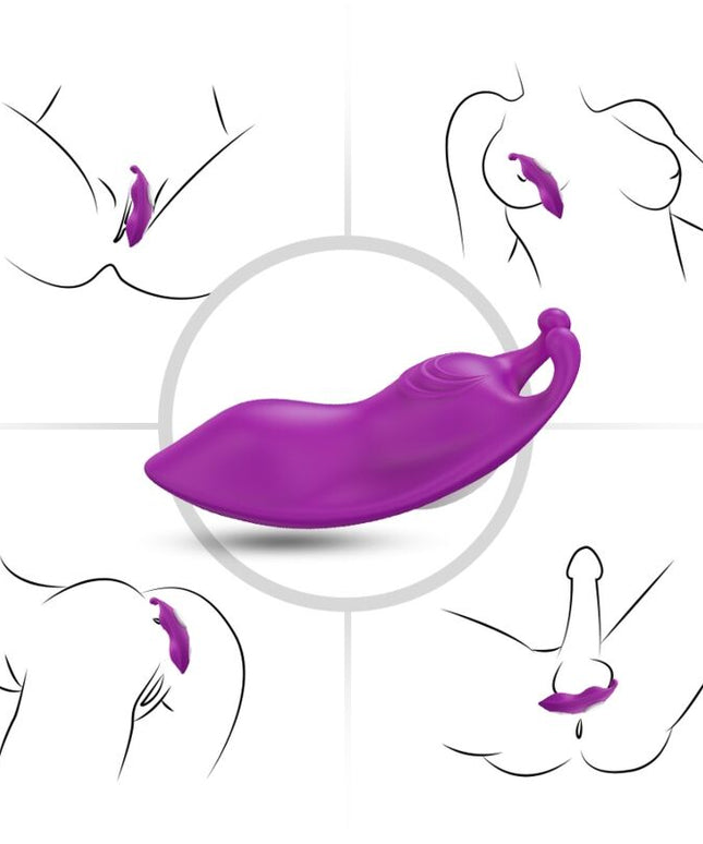 ARMONY - MUTANDINE INDOSSABILI HONEYBEE VIBRATORE G-SPOT REMOTE CONTROL VIOLA