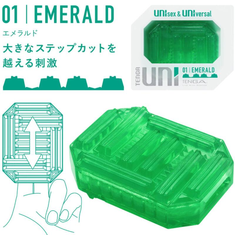 tenga ditale masturbatore uni emerald