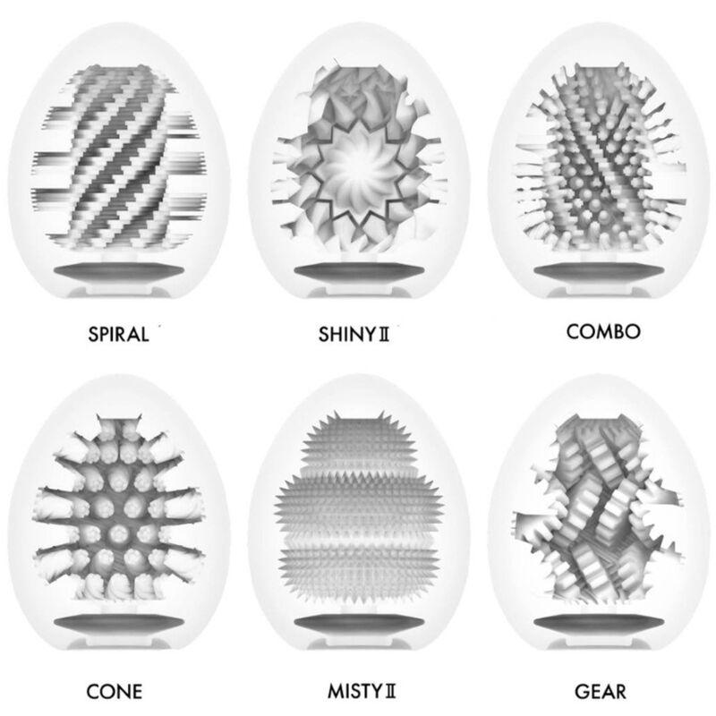 tenga confezione di uova masturbatore duro 6 unit