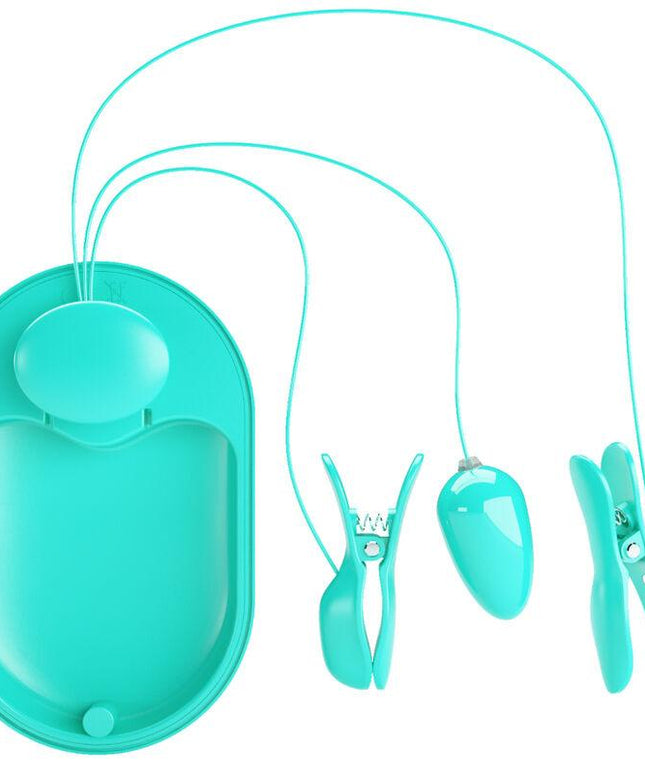 pretty love scatola a sorpresa pinzette per elettrostimolazione blu