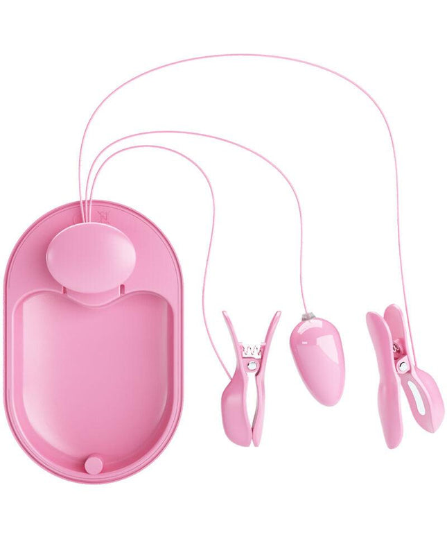 pretty love scatola a sorpresa pinzette per elettrostimolazione rosa