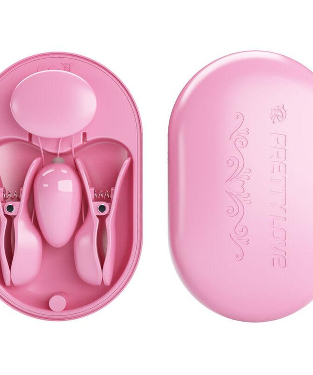 pretty love scatola a sorpresa pinzette per elettrostimolazione rosa