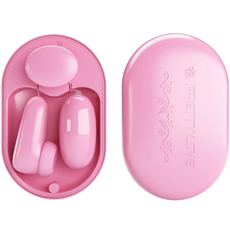 pretty love proiettile vibrante magic box e stimolatore rosa