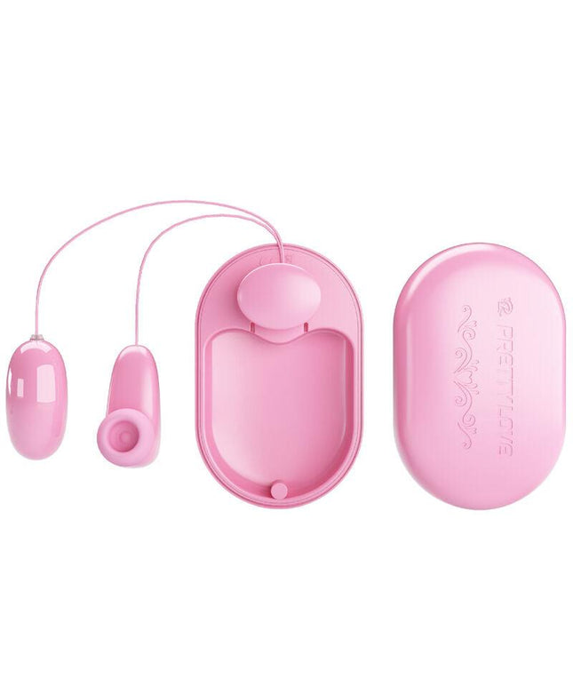 pretty love proiettile vibrante magic box e stimolatore rosa