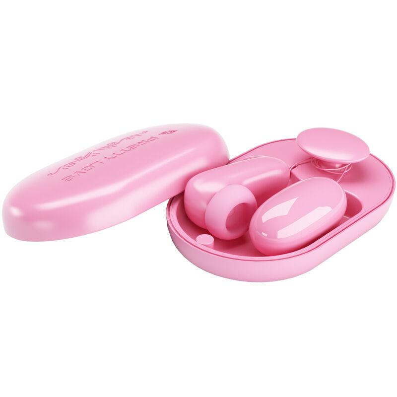 pretty love proiettile vibrante magic box e stimolatore rosa