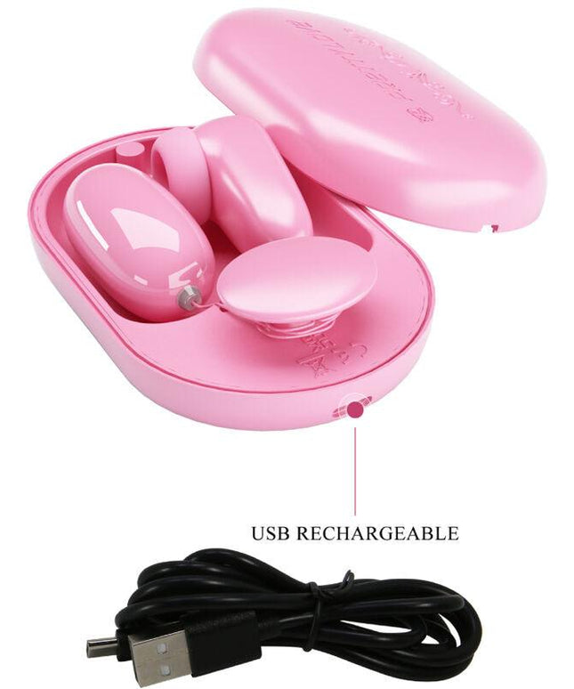 pretty love proiettile vibrante magic box e stimolatore rosa