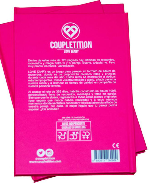 coupletition diario damore album di ricordi auguri di coppia