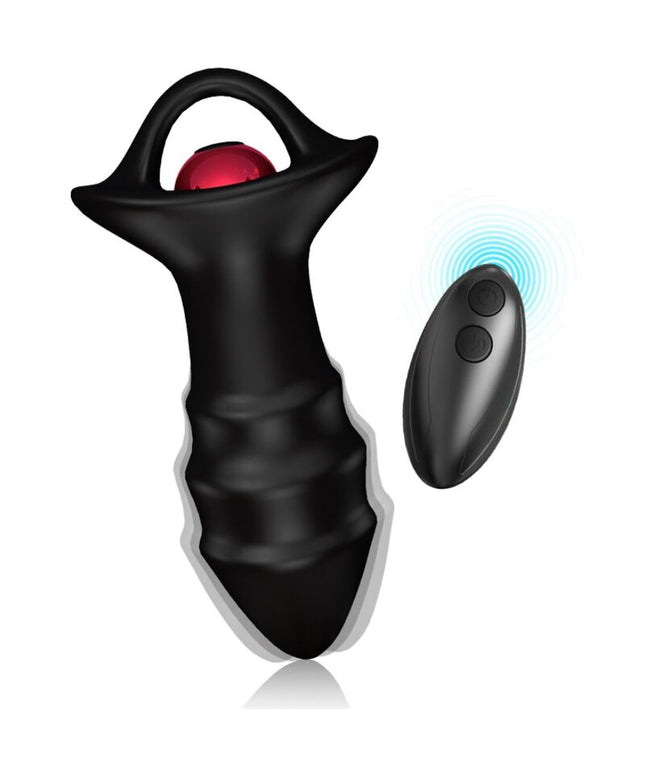 ARMONY - VIBRATORE A DITA KYLIN E TELECOMANDO CON PRESA ANALE NERO