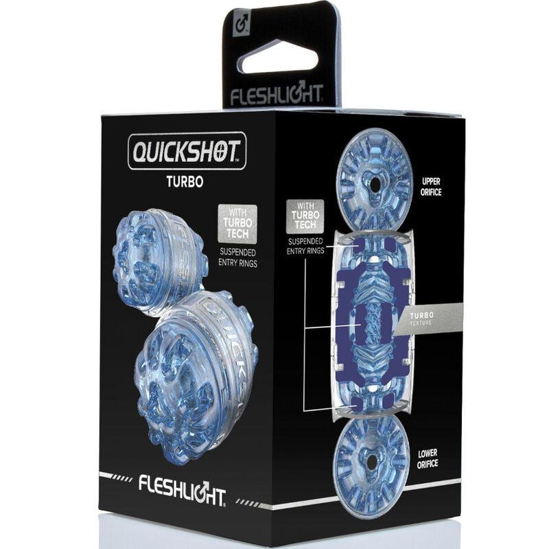 fleshlight masturbatore quickshot turbo blu ghiaccio