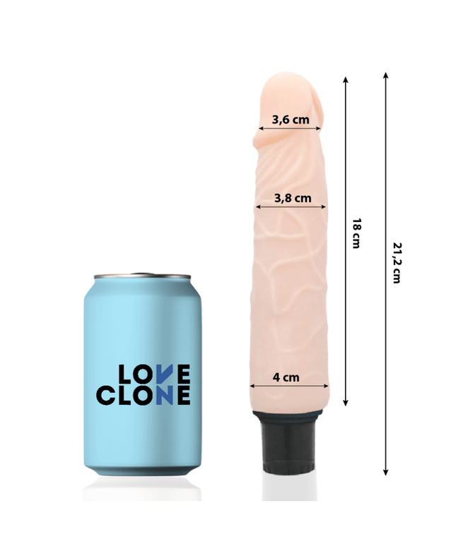 loveclone vibratore autolubrificante finn 21 2 cm o 3 8 cm