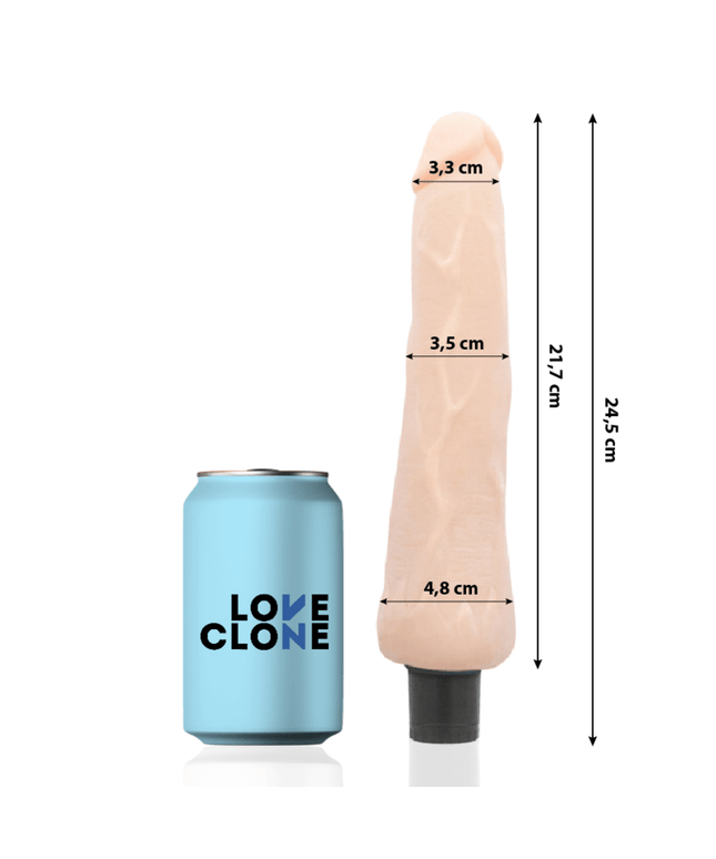 loveclone vibratore autolubrificante ragnar 24 5 cm o 3 5 cm