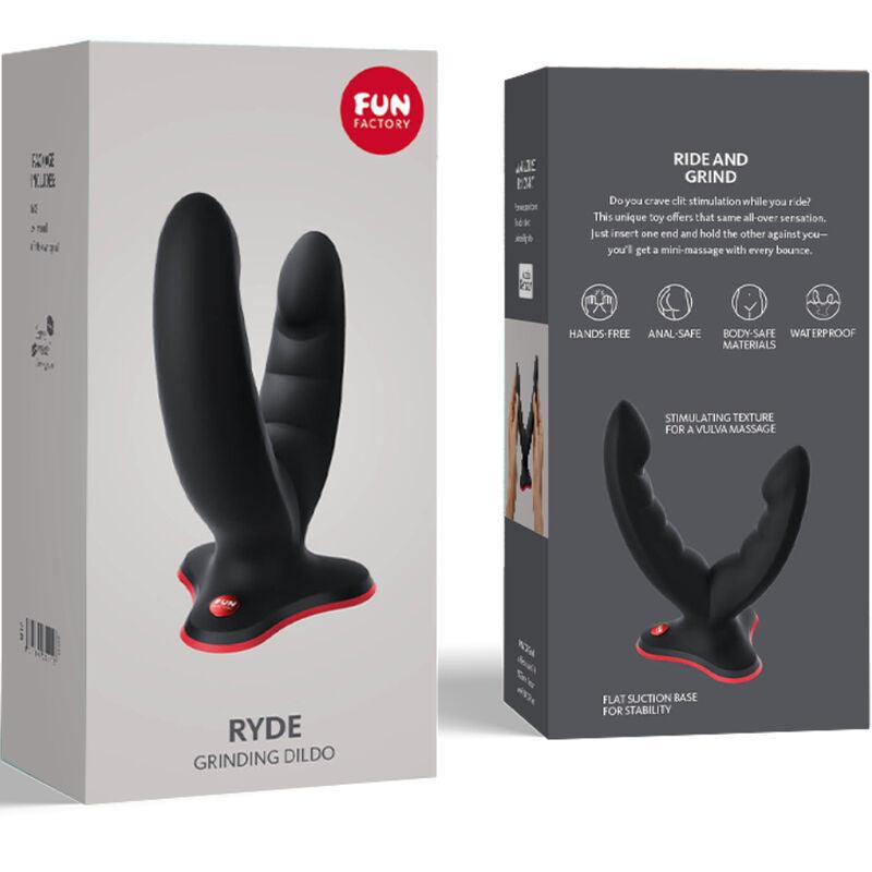 fun factory doppio dildo e massaggiatore ryde verde