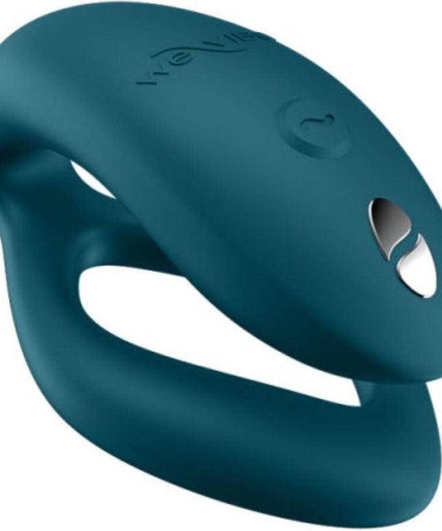 we vibe sync o telecomando vibratore flessibile verde scuro