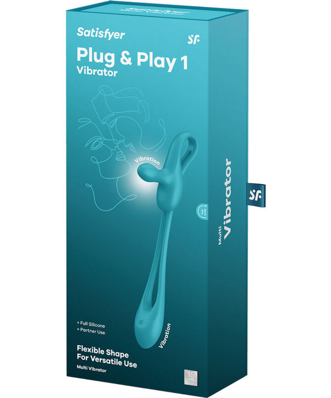 SATISFYER - PLUG & PLAY 1 MULTIVIBRATORE FLESSIBILE