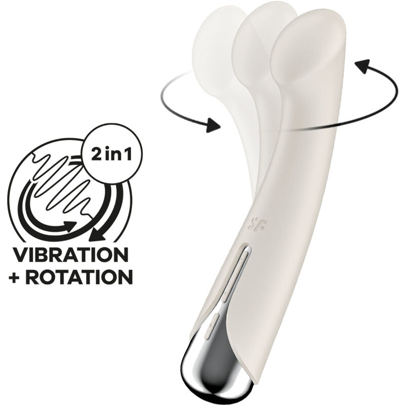 SATISFYER - SPINNING G-SPORT 1 VIBRATORE ROTATORE ROSSO