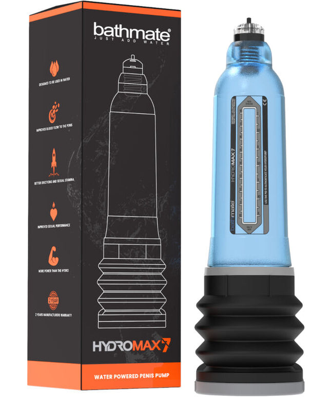 BATHMATE - HYDROMAX 7 POMPA PER LAUMENTO DEL PENE BLU