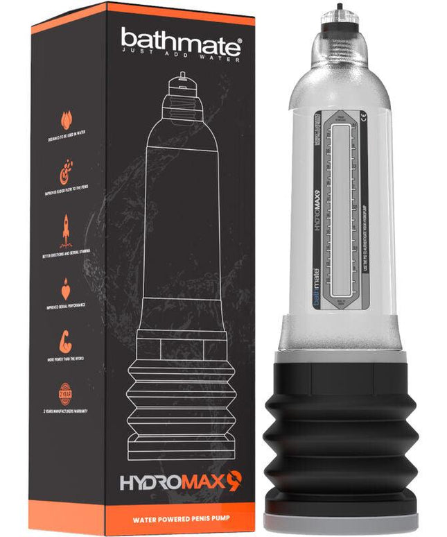 BATHMATE - HYDROMAX 9 POMPA PER LAUMENTO DEL PENE TRASPARENTE - Only Vibes